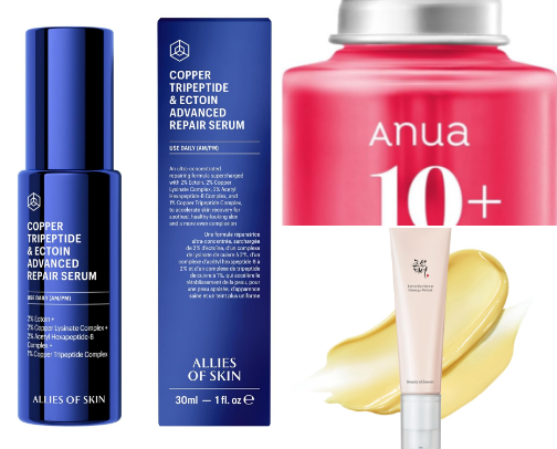 Morning skincare routine for late 30s normal aging skin cover photo collage