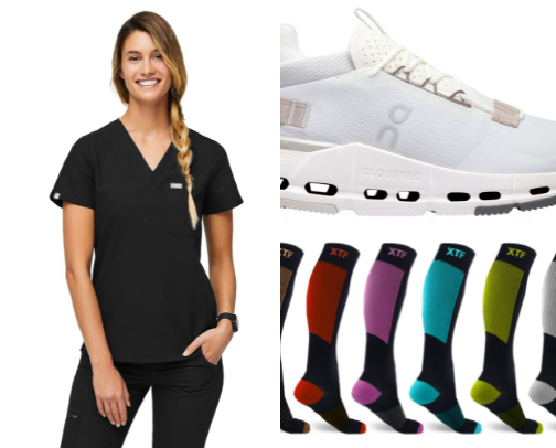 Everything That Gets Me Through A 10-Hour Shift🩺 cover photo collage