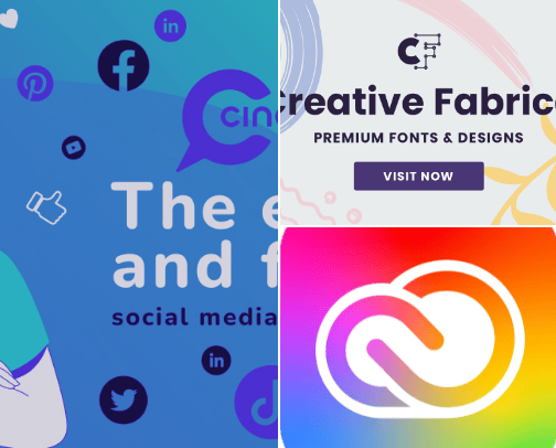 Techie Stuff cover photo collage