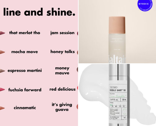 My favorite beauty recs cover photo collage