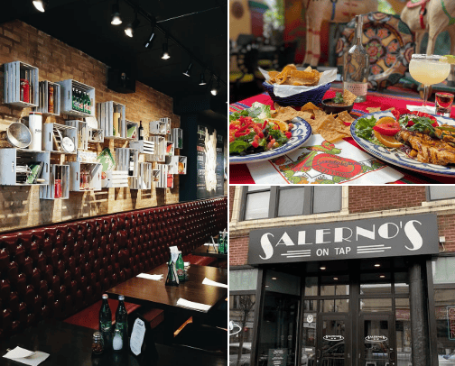 Tasty and delicious restaurants cover photo collage