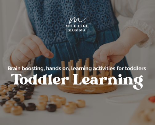 Preschool Ready Brain Building Activities For Toddlers cover photo collage