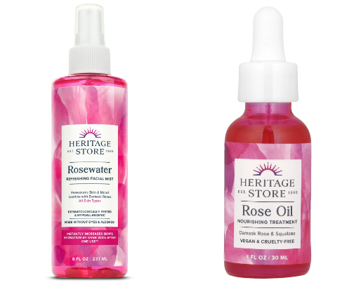 Natural Rose Products cover photo collage