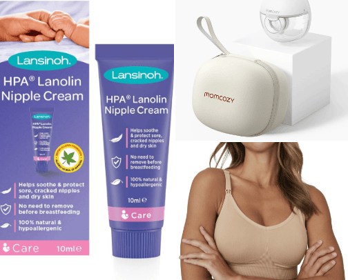 Nursing/ Breast Feeding cover photo collage