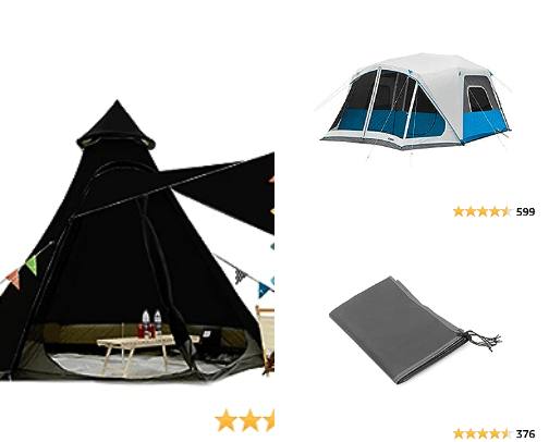 Glamping cover photo collage