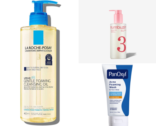 Affordable Skincare for Acne Prone skin cover photo collage