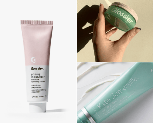 Skincare for Dry Skin cover photo collage
