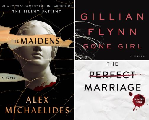 Best Thriller and Mystery Books You Cannot Put Down cover photo collage