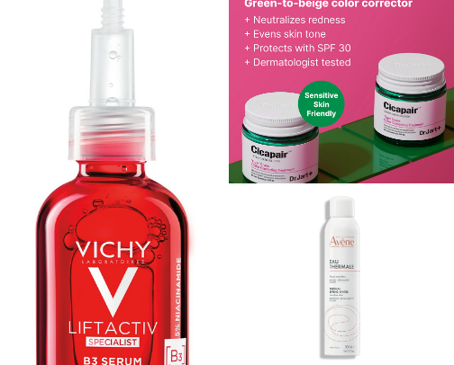 Skincare Favorites That Work cover photo collage