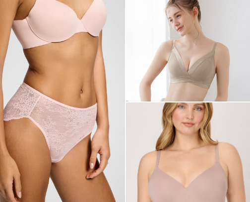 Wardrobe Essentials: Bras, Undies & Bottoms cover photo collage