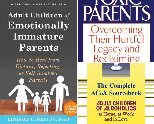 Self Help and Self Care Books cover photo collage