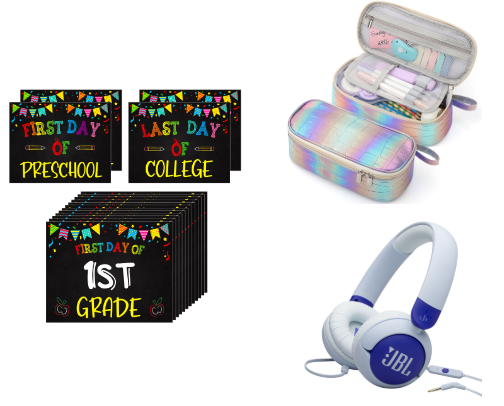Back-to-School Checklist & Must-Have Supplies cover photo collage