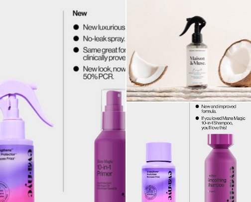 Hair Favorites for Frizzy & Fine Hair cover photo collage