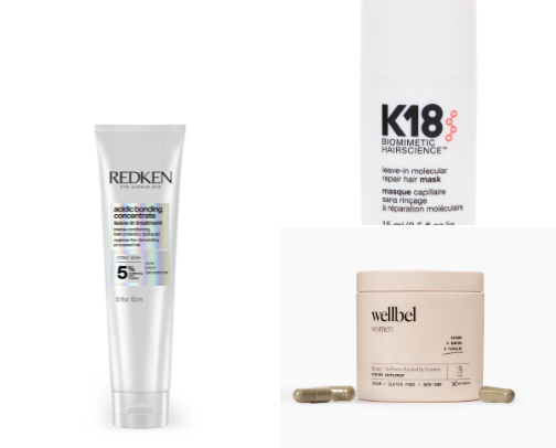 Hair Products I Actually Use for Healthier, Fuller Hair 💜 cover photo collage