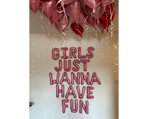 Galentine's Girly cover photo collage