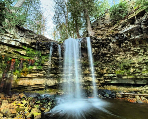 Waterfall Locations in Ontario cover photo collage