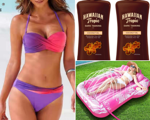 Summer fun☀️ cover photo collage