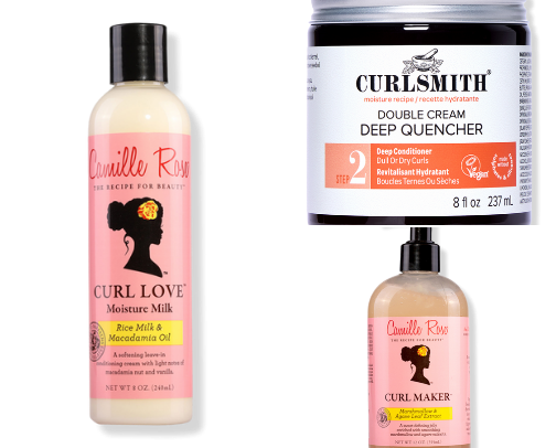 My 3B hair LOVES these products! cover photo collage