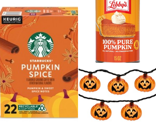 Fall Pantry & Halloween Fun Essentials (Target Picks) cover photo collage