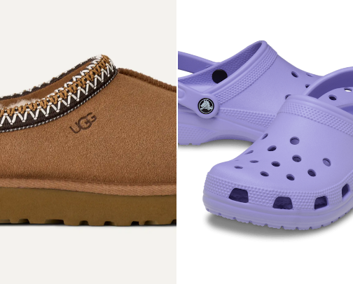Comfy shoes for all ages cover photo collage
