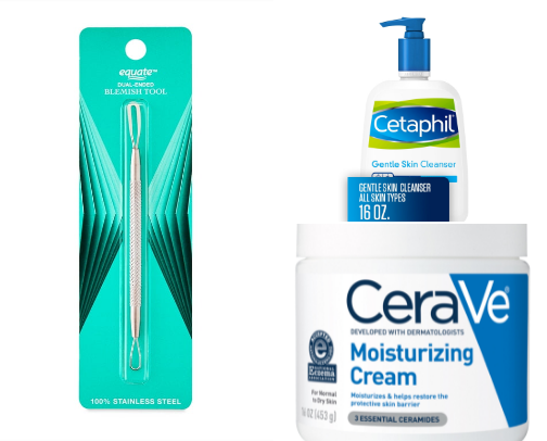 Skin Care Products cover photo collage