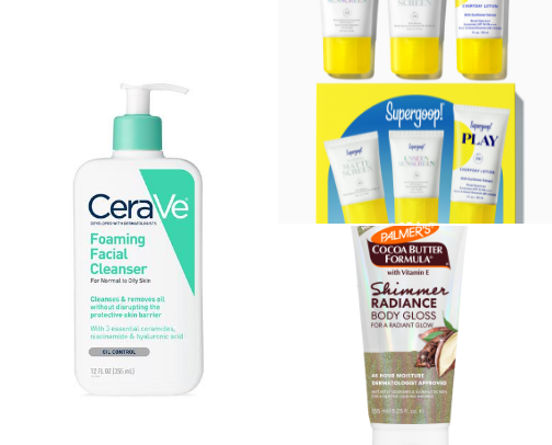 Skincare for a Glowup✨️ Face and Body✨️ cover photo collage