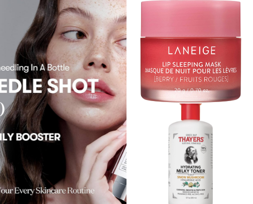 glass skin Must haves cover photo collage