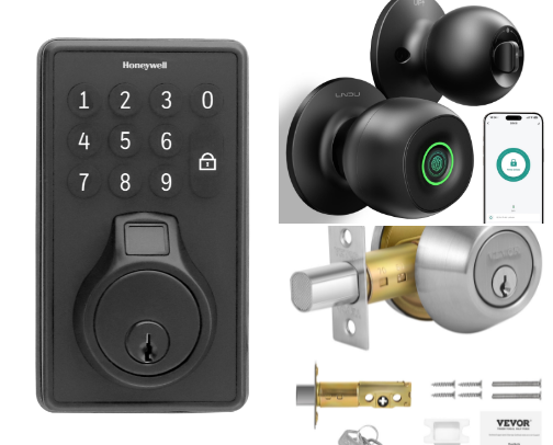 Secure Door Lock for Peace of Mind cover photo collage