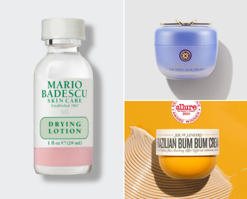 Skin care essentials products and tools cover photo collage