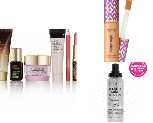My Favorite Beauty Recs cover photo collage