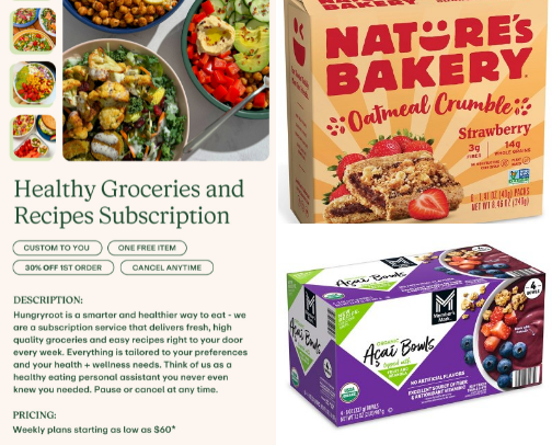 Healthier Foods cover photo collage