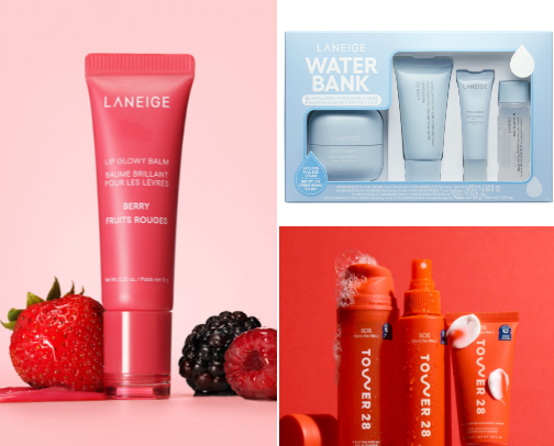 My favorite beauty recs cover photo collage