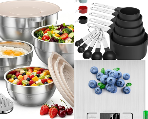🧁 Baking Essentials | Amazon Kitchen Must-Haves cover photo collage