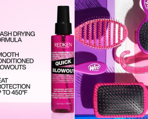 Fav hair products cover photo collage