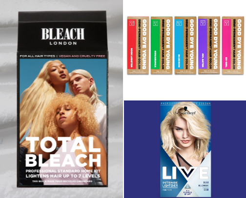 Best hair dye brands ever cover photo collage