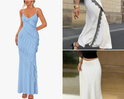 Elegant Outfit Ideas for Women (Maxi Skirts, Satin Pieces & Wedding Guest Looks for Summer 2026) cover photo collage