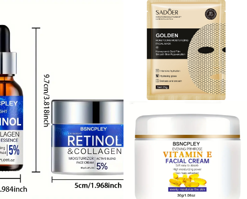 The glow up product I use during dry season cover photo collage
