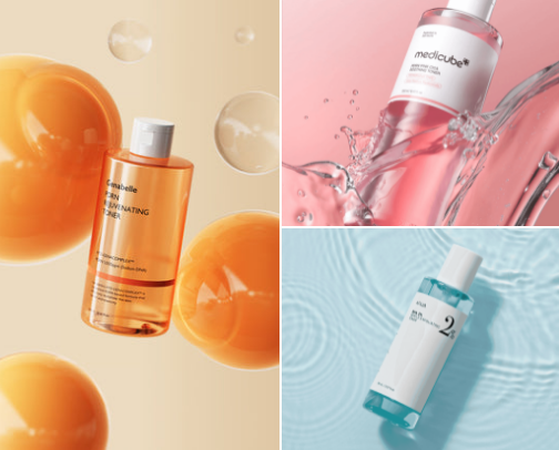 Must-have Korean Toners for Oily Skin Type cover photo collage