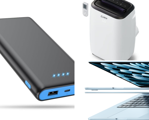 Electronics cover photo collage