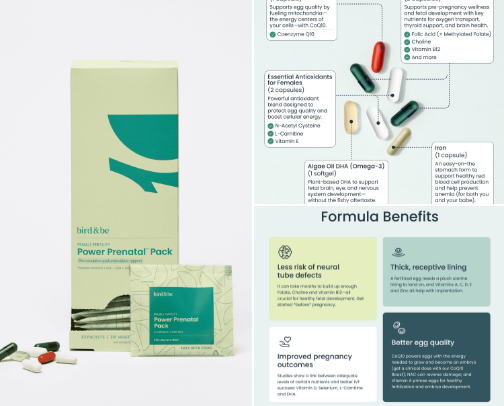 Preparing for pregnancy cover photo collage