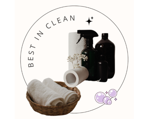 Cleaning cover photo collage