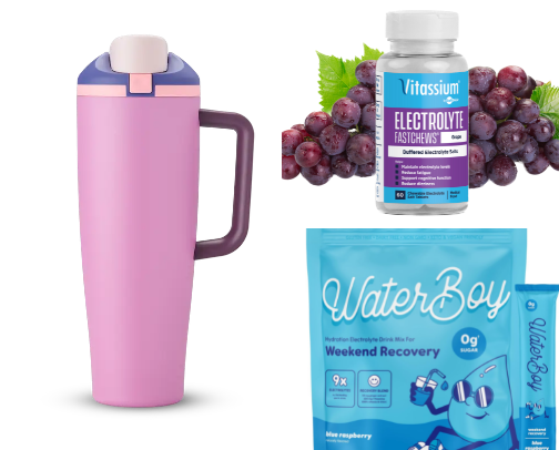 So you have POTS & need an ungodly amount of hydration 💦🧂 cover photo collage