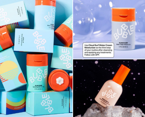Bubble Skincare - Natural Products cover photo collage