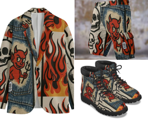 Out there fashion! A little wacky and strange conversation making outfits! cover photo collage