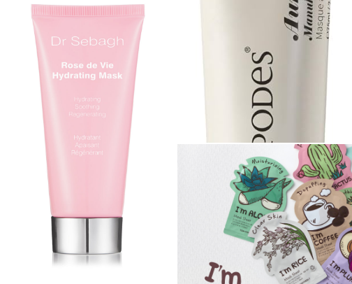 The Best Face Masks cover photo collage