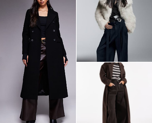 Affordable It-Girl coats for Fall ✨🍂🤎 cover photo collage