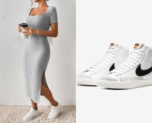 Casual wardrobe cover photo collage