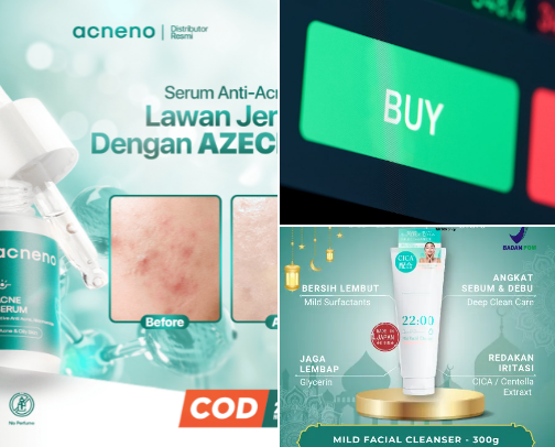 Skincare for Acne Prone cover photo collage