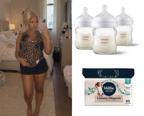 Mommy Must-haves🍼🤰🏽 cover photo collage