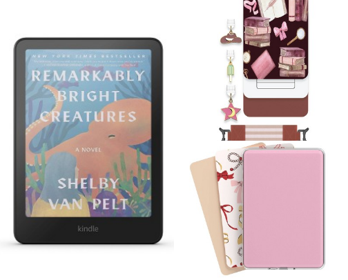 E-Readers & Cute Accessories for Book-Loving Girly like me ✨🩷 cover photo collage